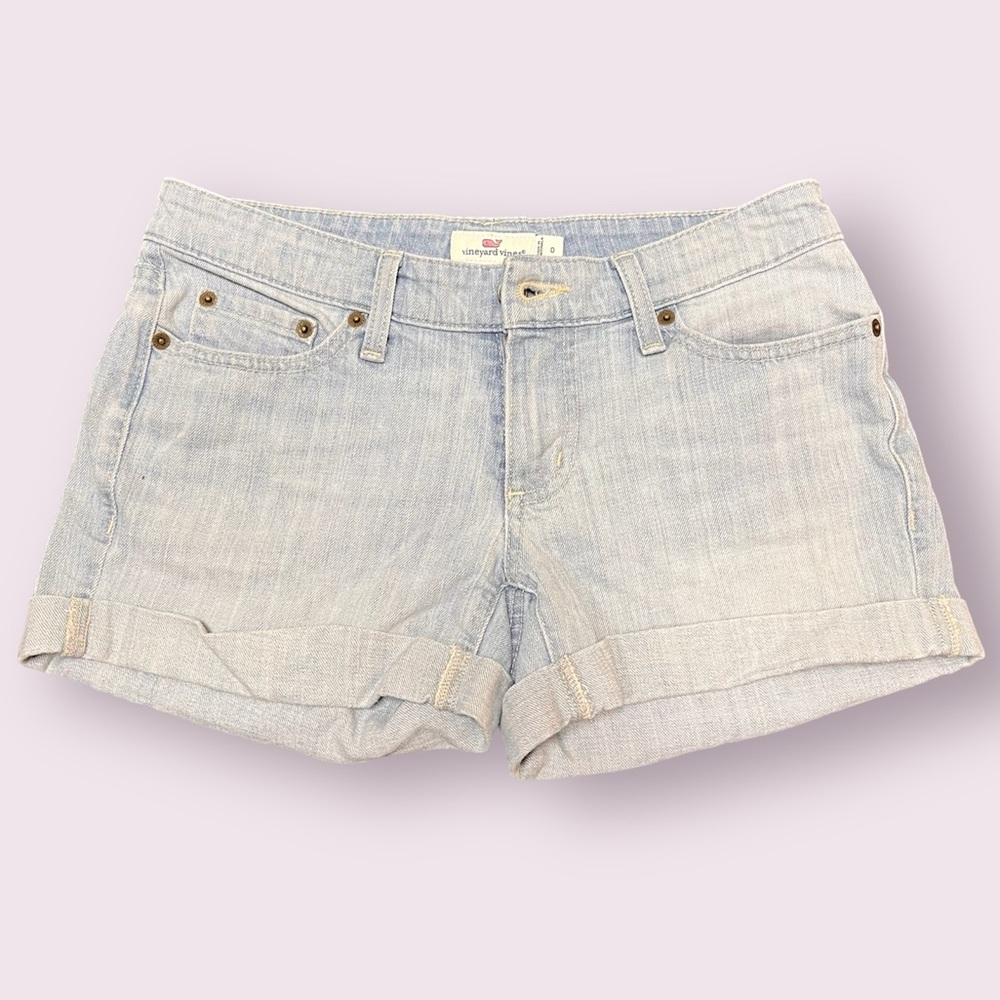 Vineyard Vines, Denim Shorts, Size 0, Women’s
